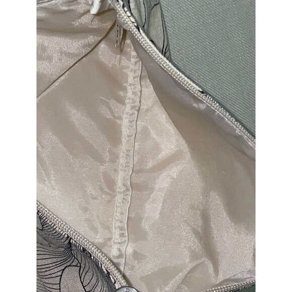 Origins Fabric Makeup Cosmetics Bag Used Black / Cream - Picture 9 of 15